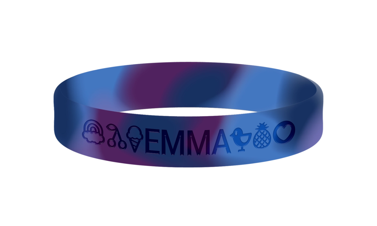 Galaxy SOS armband kind met naam en telefoonnummer