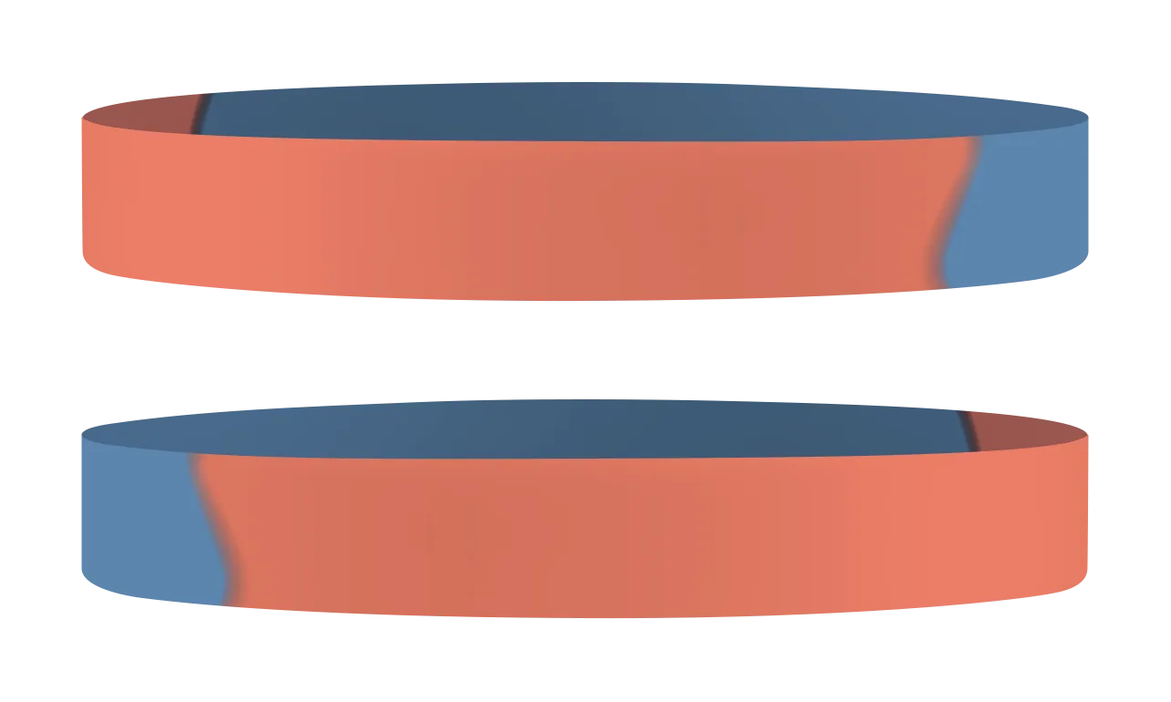 Apricot-Blue