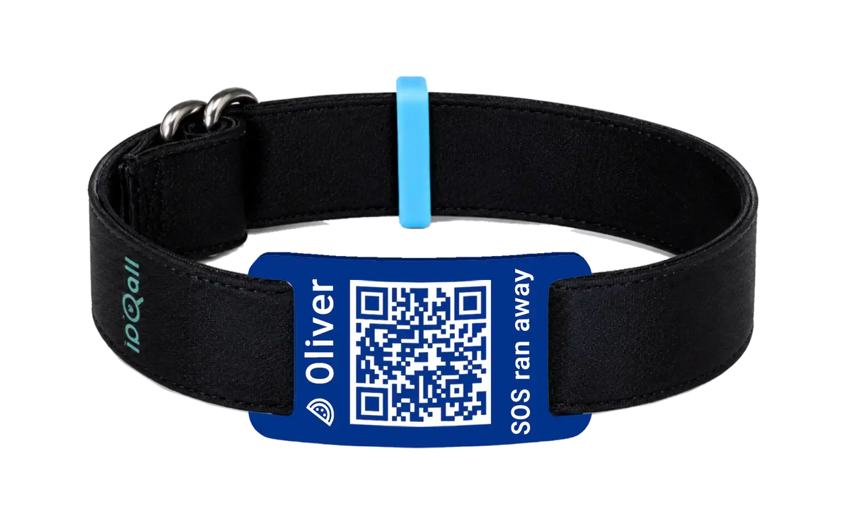 Schwarz QR-Code