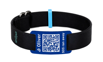 Schwarz QR-Code