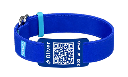 Blau QR-Code