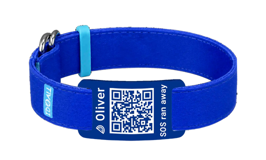 Blau QR-Code