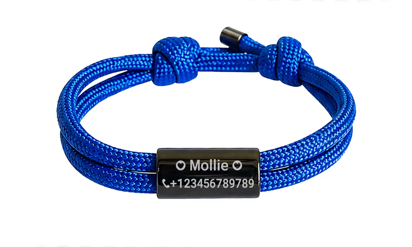 Trendband Blau