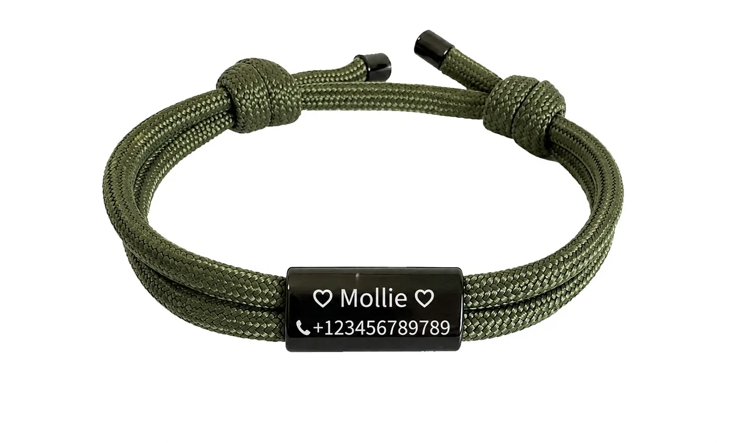 Trendband Olivgrün