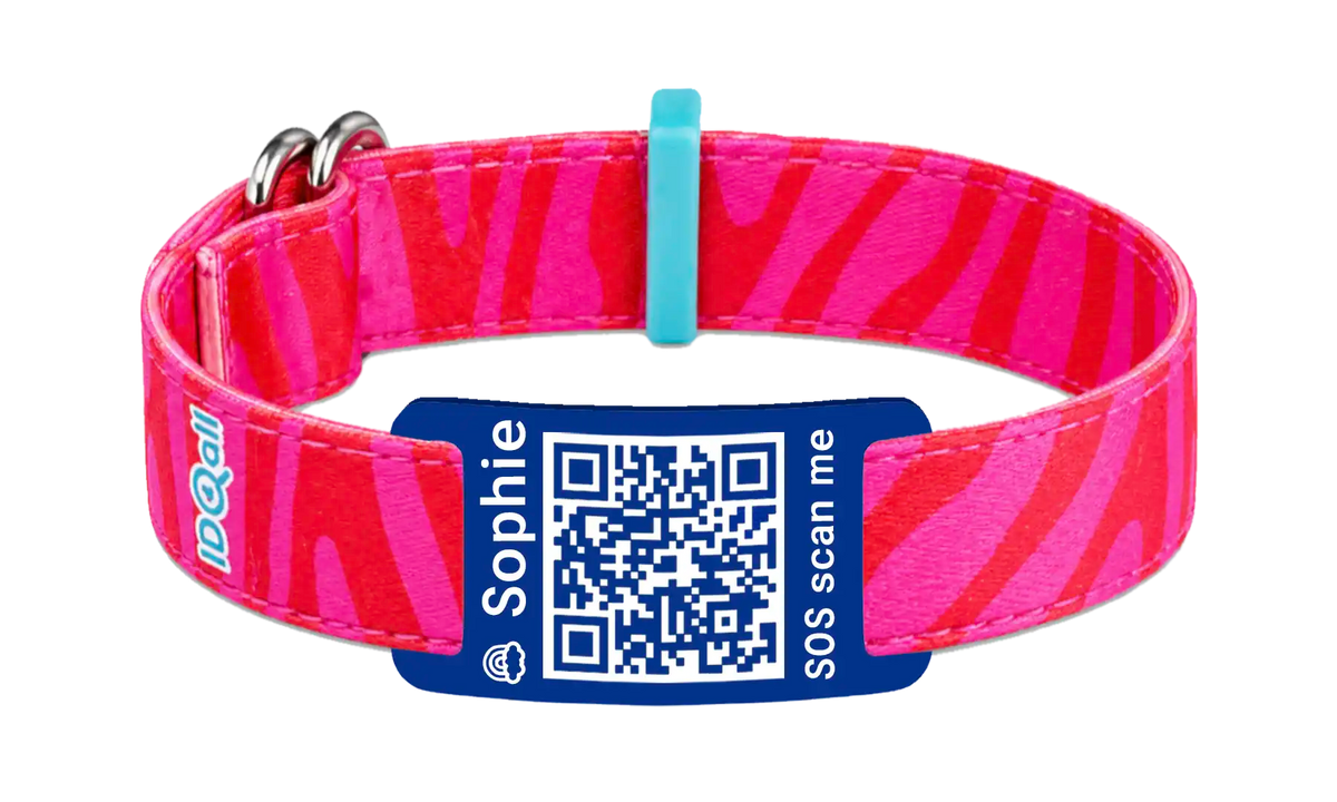 Zebra Rosa QR-Code