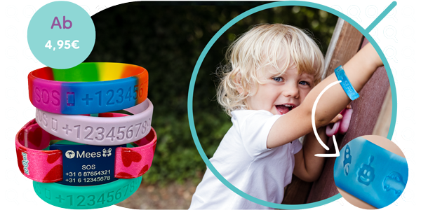SOS-Armband / Notfallarmband für Kinder, Weltall - .de
